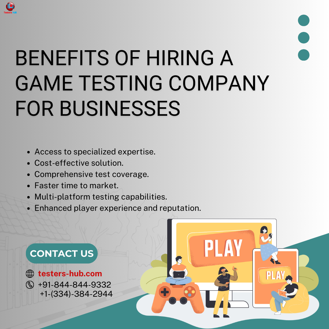 Top Game Testing Company for Businesses