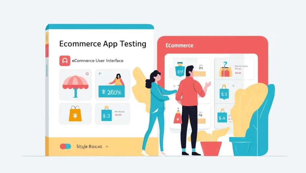 eCommerce app testing