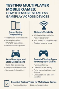 multiplayer mobile game testing services