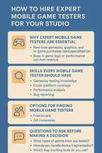 mobile game testing services