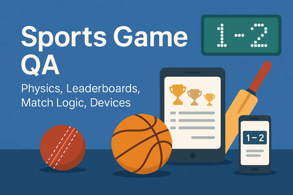 sports game qa