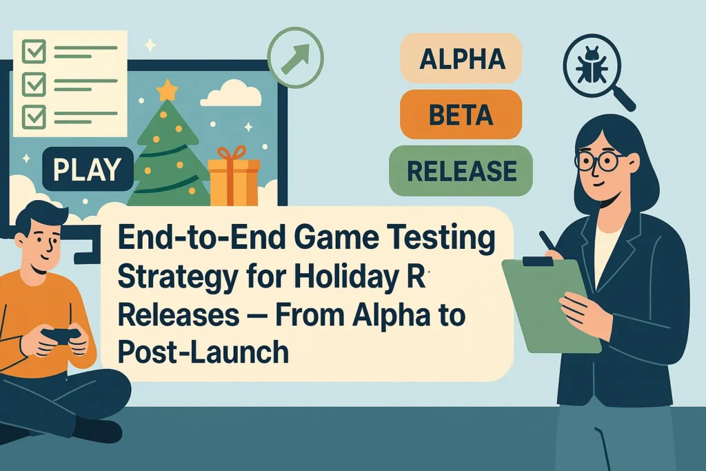 End to end game testing services