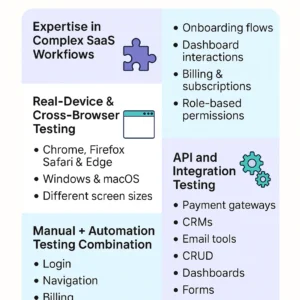 SaaS Website testing services
