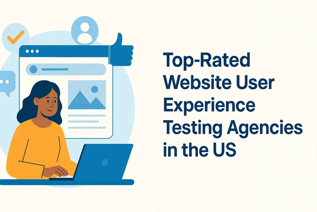 Website user experience testing services