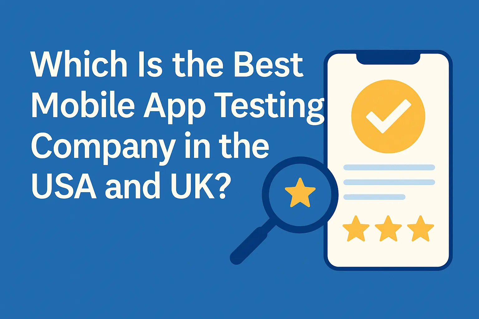 mobile app testing company
