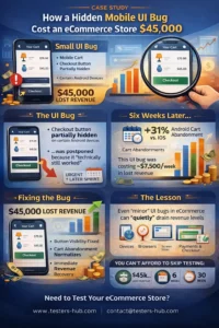 eCommerce app testing services