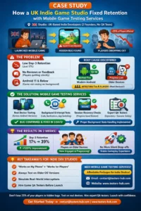 mobile game testing services