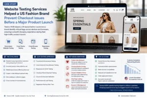 eCommerce website testing services