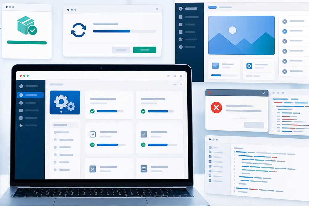 Desktop application QA workflow for installer testing compatibility checks performance logs and defect reports