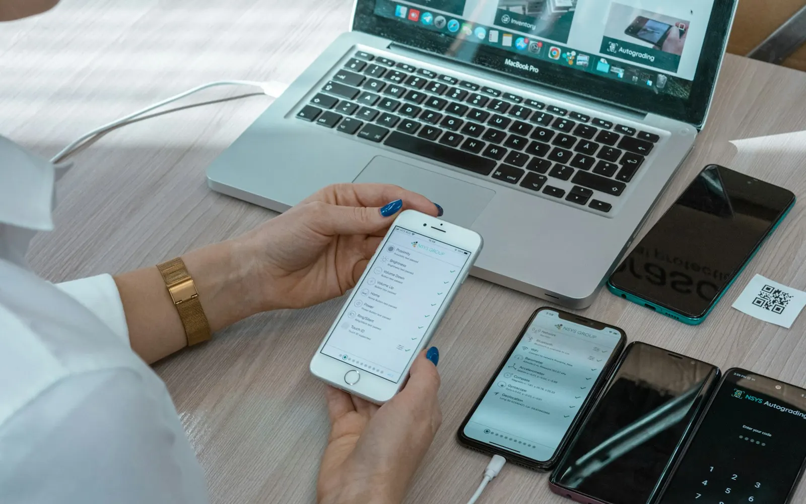 iPhone app testing services on real Apple devices with iOS QA and TestFlight release checks
