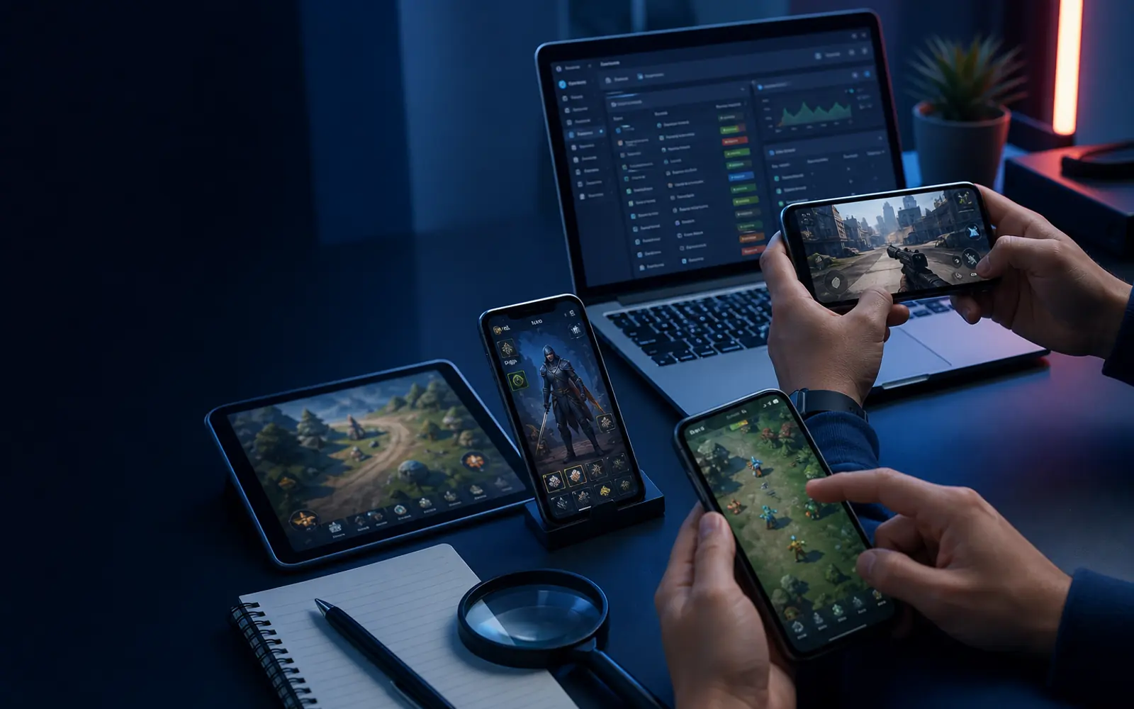 Mobile game testing services for Android and iOS games on real devices