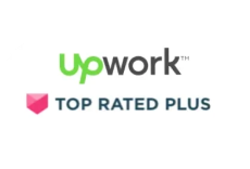 Upwork Top Rated Plus profile for mobile app testing and QA services